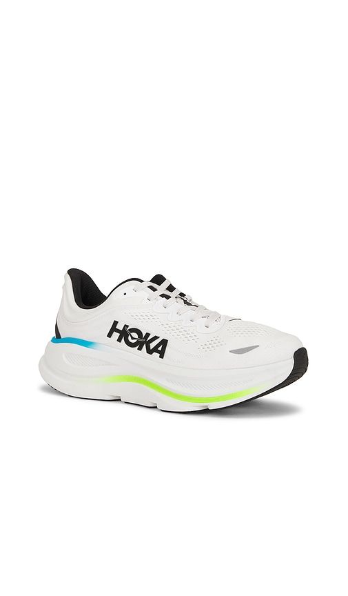 Bondi 9 Sneaker in White. - size 10 (also in 10.5, 11, 11.5, 12, 13, 8, 8.5, 9, 9.5) - HOKA - Modalova