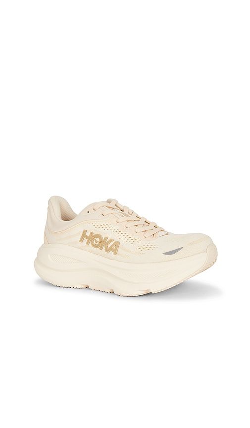 Bondi 9 Sneaker in Beige. - size 5 (also in 6, 6.5, 7, 7.5, 8, 8.5, 9, 9.5) - HOKA - Modalova