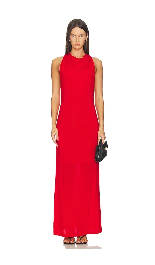 Knot Dress in Red. - size L (also in S) - Helmut Lang - Modalova