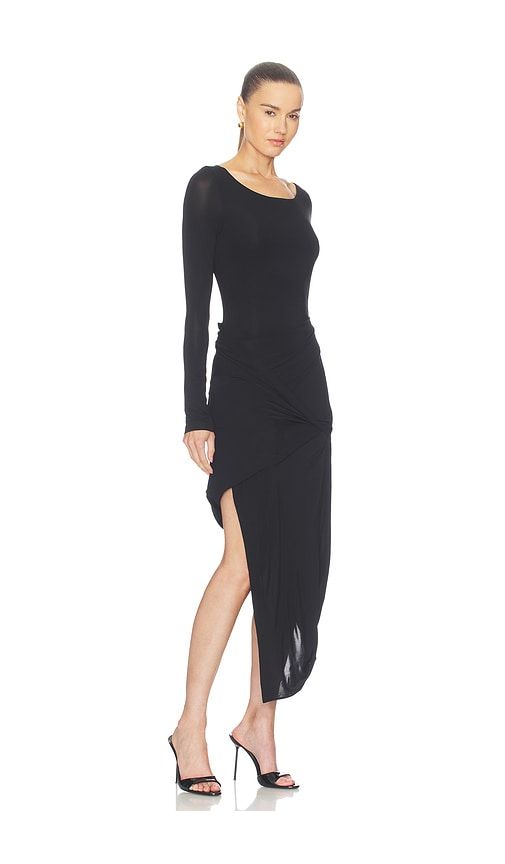 Drape Long Sleeve Dress in . - size L (also in M, S, XS) - Helmut Lang - Modalova