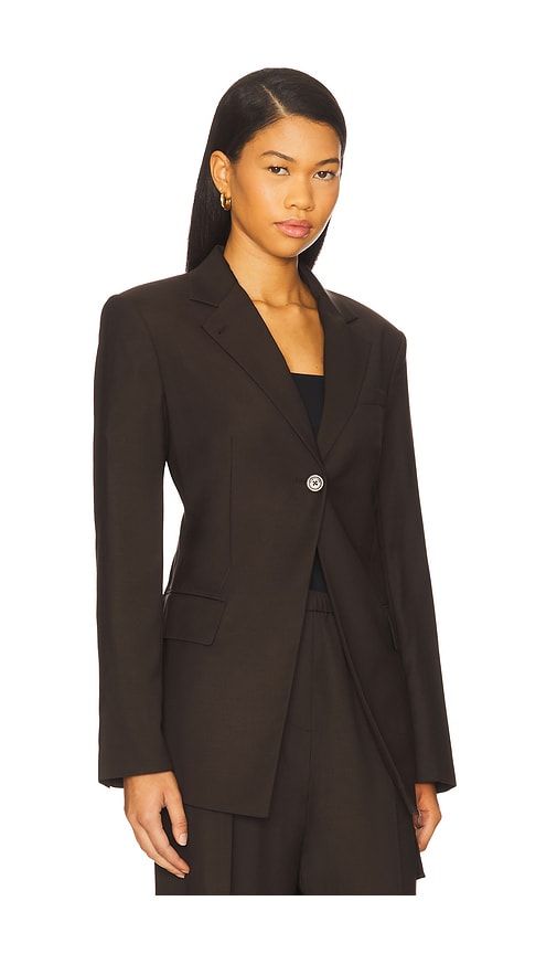 Cut Away Blazer in Brown. - size 10 (also in 2, 4) - Helmut Lang - Modalova