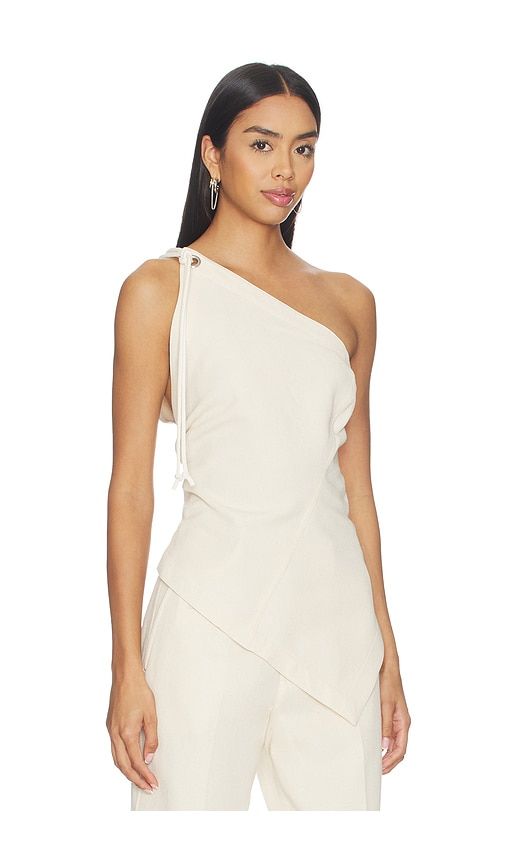 Asymmetrical Sailor Top in Beige. - size L (also in M, S, XS) - Helmut Lang - Modalova