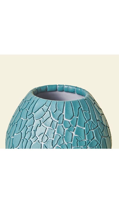 Crackle Vase By Seth in Blue - Houseplant - Modalova