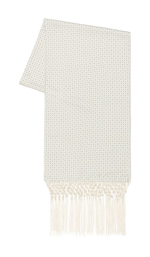 The Silky Scarf in Tie Print in Multi - Helsa - Modalova