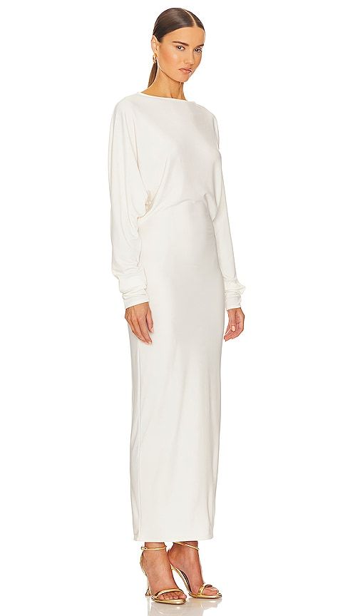 Matte Jersey Open Back Dress in . - size L (also in M, S, XL, XS) - Helsa - Modalova