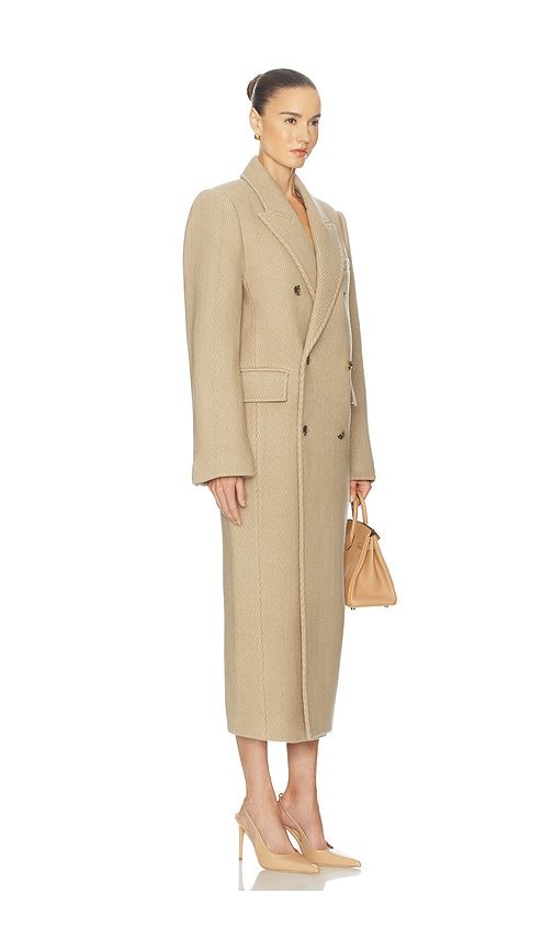 Boyfriend Coat in Tan. - size M (also in S) - Helsa - Modalova