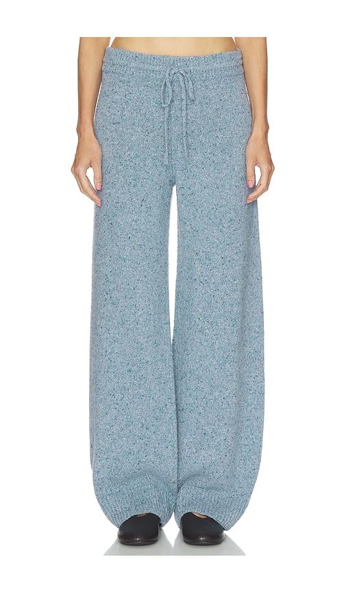 Paxton Fleck Knit Pant in Blue. - size XXS (also in XS, S, M, L, XL) - Helsa - Modalova