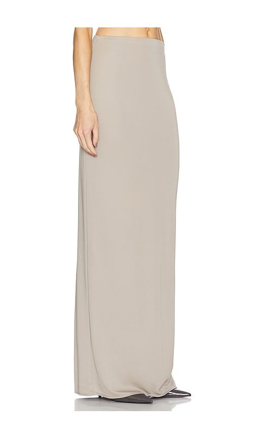 Matte Jersey Slim Skirt in Grey. - size XL (also in XXS) - Helsa - Modalova
