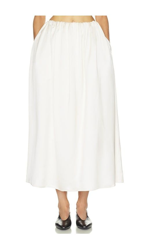 Gala Skirt in Double Face Satin in . - size L (also in M, S, XL, XS, XXS) - Helsa - Modalova