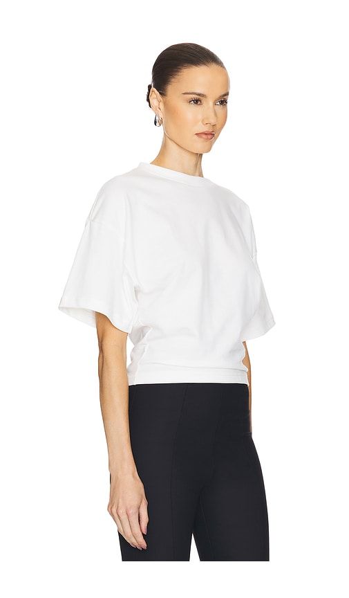 The Sculpted Tee in Thick Jersey in . - size L (also in M, S, XL, XS, XXS) - Helsa - Modalova