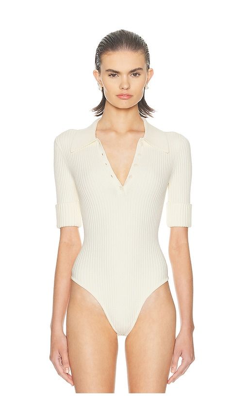 Devora Polo Bodysuit in . - size L (also in M, S, XL, XS, XXS) - Helsa - Modalova