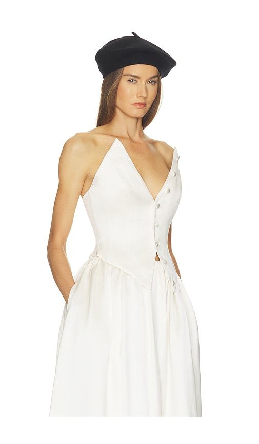 Gala Bustier in Double Face Satin in . - size L (also in M, S, XS, XXS) - Helsa - Modalova