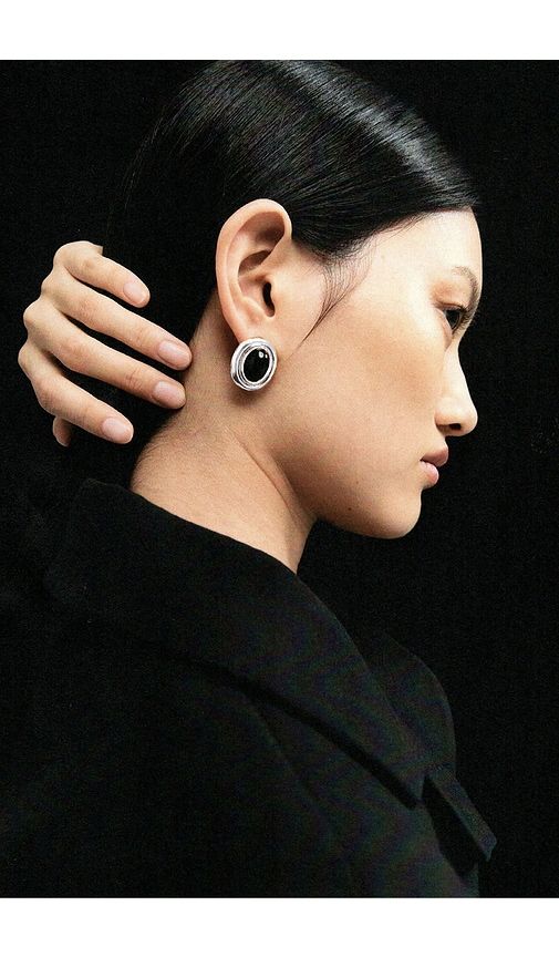 Prize Stud Earrings in Metallic - Heaven Mayhem - Modalova