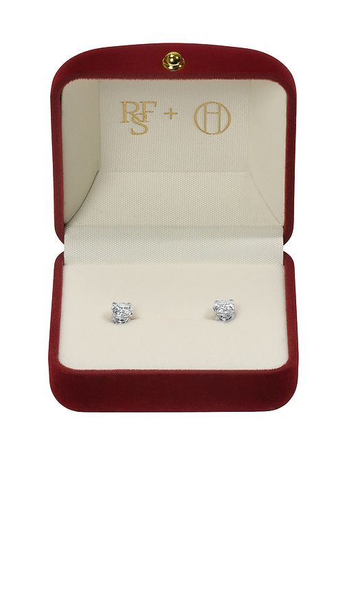 Lab Grown Studs in Metallic - Heaven Mayhem - Modalova