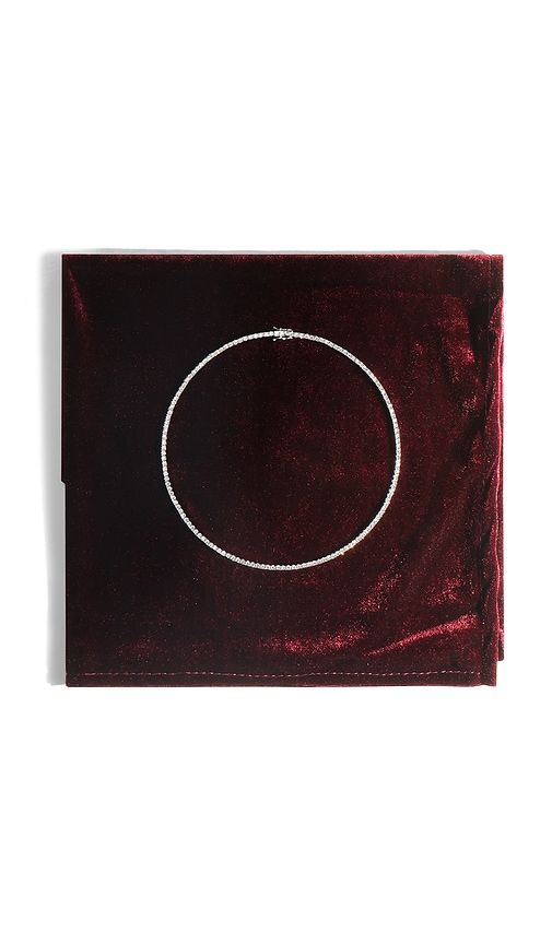 Lab Grown Tennis Necklace in Metallic - Heaven Mayhem - Modalova