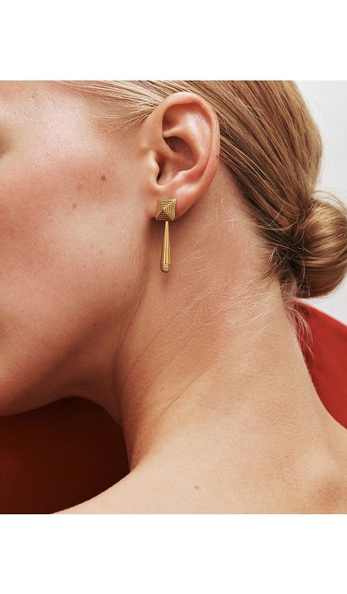 Iris Earrings in Metallic - Heaven Mayhem - Modalova