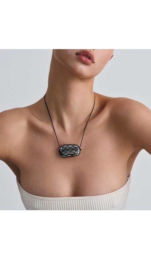 Julia Net in Metallic Silver - Heaven Mayhem - Modalova