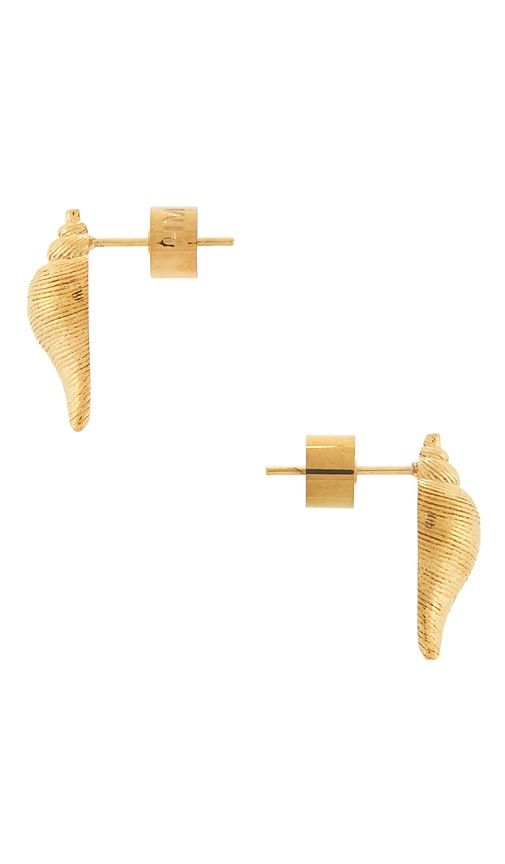Luce Earrings in Metallic - Heaven Mayhem - Modalova