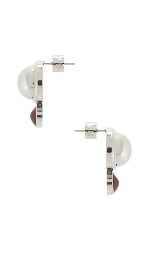 Calypso Earrings in Metallic - Heaven Mayhem - Modalova