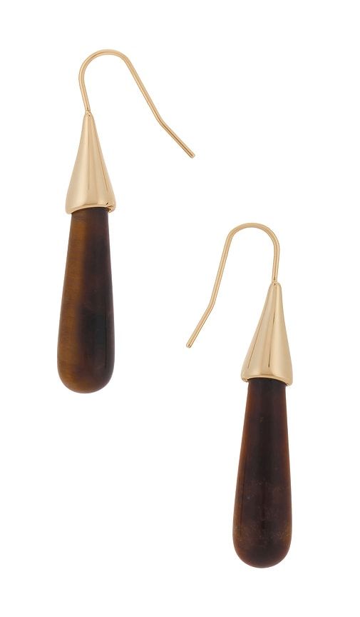 Arco Earrings in Brown - Heaven Mayhem - Modalova