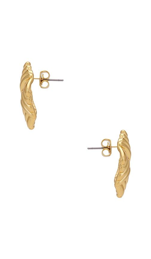 Wind Earrings in Metallic - Heaven Mayhem - Modalova