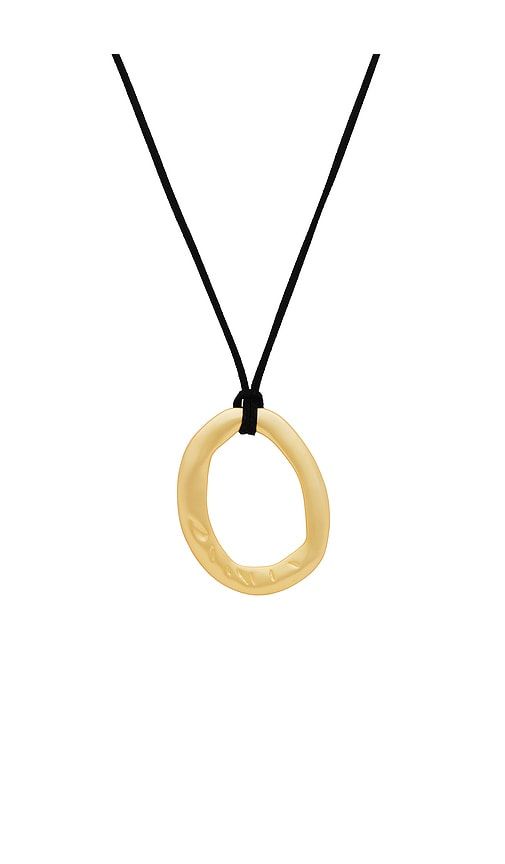 Black Maxi Necklace in Metallic - Heaven Mayhem - Modalova