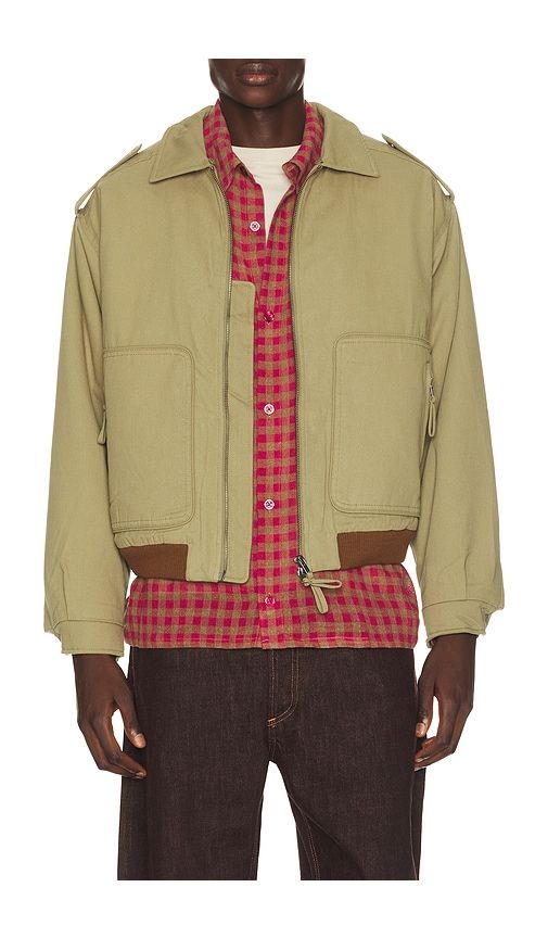 MA1 Cruise Jacket in Green. - size L (also in M, S, XL/1X) - House of Sunny - Modalova