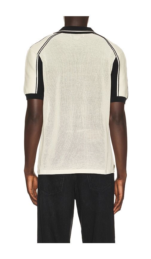 Keepers Knit Polo in Cream. - size M (also in S) - House of Sunny - Modalova