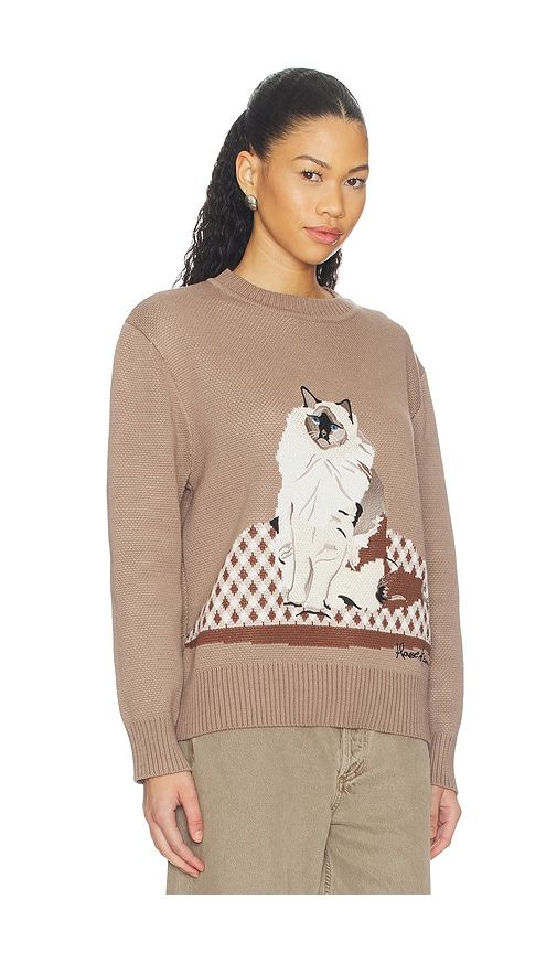 The Ragdoll Sweater in Brown. - size M (also in L, XS, S) - House of Sunny - Modalova