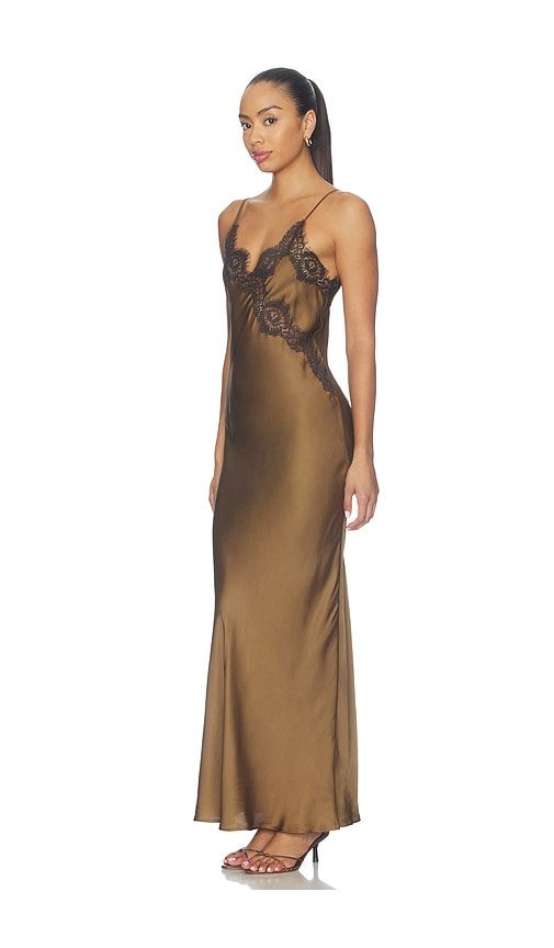 Laura Dress in Brown. - size 32 (also in 34, 36, 38, 40) - HERSKIND - Modalova