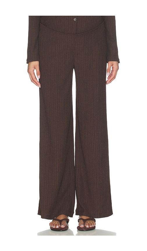 The Edan Pull On Pant in Brown. - size M (also in XL) - HATCH - Modalova
