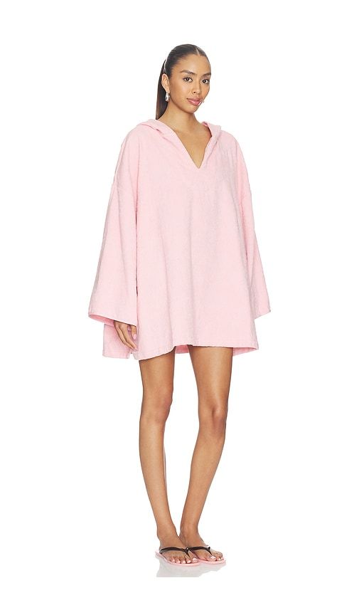 Sunny Towelling Hooded Poncho in - Hunza G - Modalova