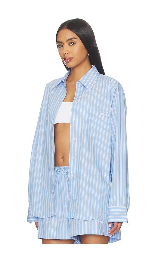 Essential Shirt in Blue. - size L/XL (also in S/M) - Hunza G - Modalova