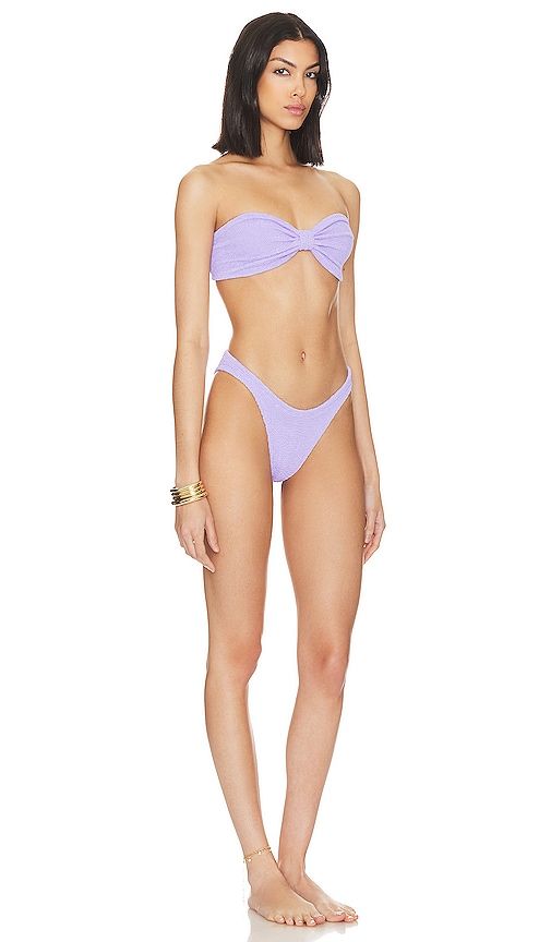 Jean Bikini Set in Lavender - Hunza G - Modalova