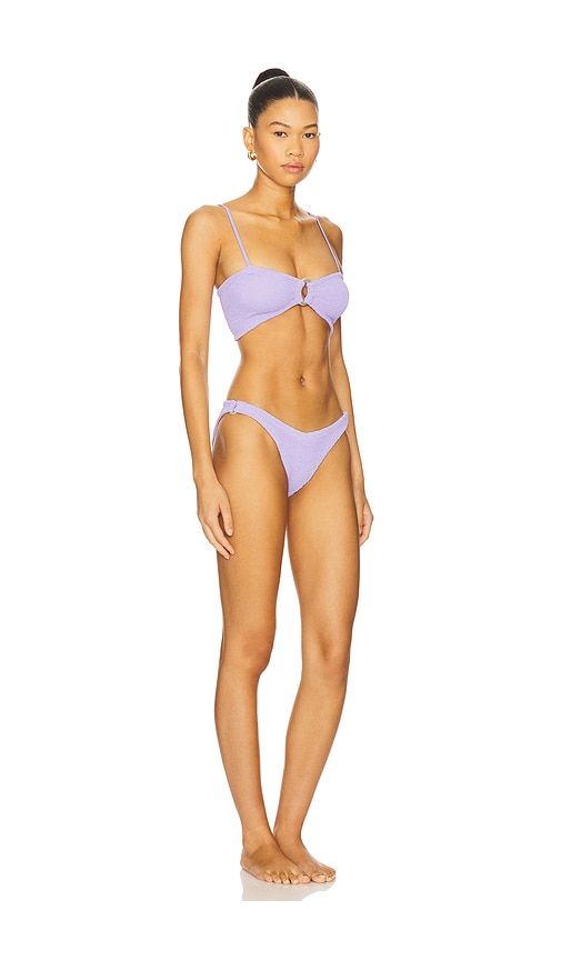 Misty Pearly Hoop Bikini in Lavender - Hunza G - Modalova