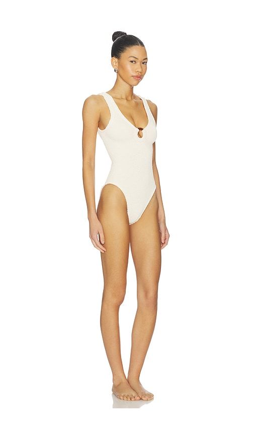 Hunza G Celine One Piece in Cream - Hunza G - Modalova