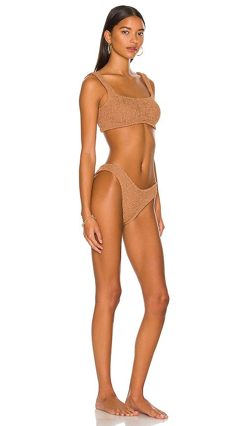 Hunza G Xandra Bikini Set in Beige - Hunza G - Modalova