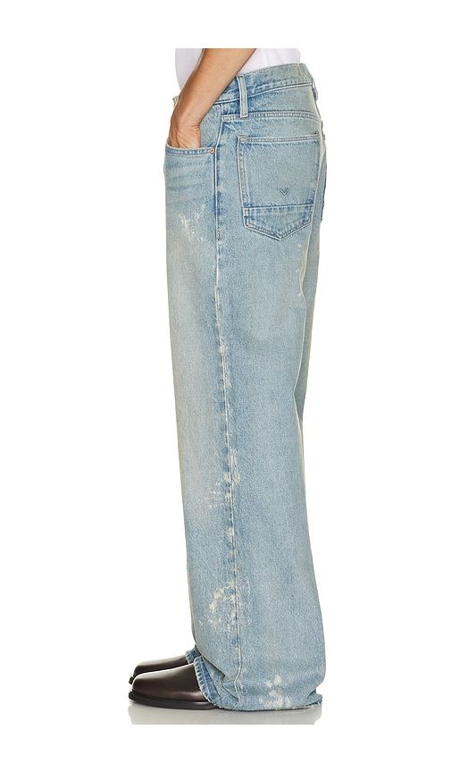 Luca Wide Leg Jean in Blue. - size 30 (also in 31, 32, 34, 36) - Hudson Jeans - Modalova