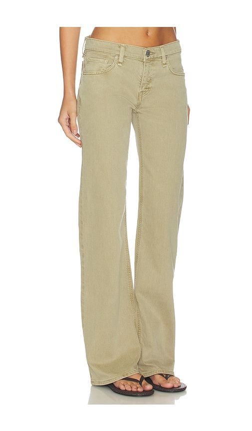Kelli Low Rise Loose Straight Jeans in Tan. - size 31 (also in 33, 34) - Hudson Jeans - Modalova