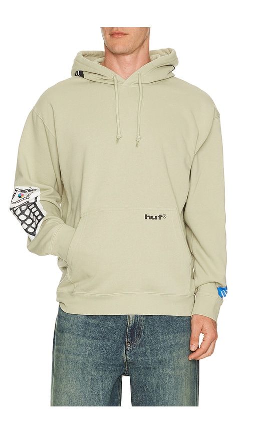 Gimme The Loot Hoodie in Brown. - size S (also in M, L) - HUF - Modalova