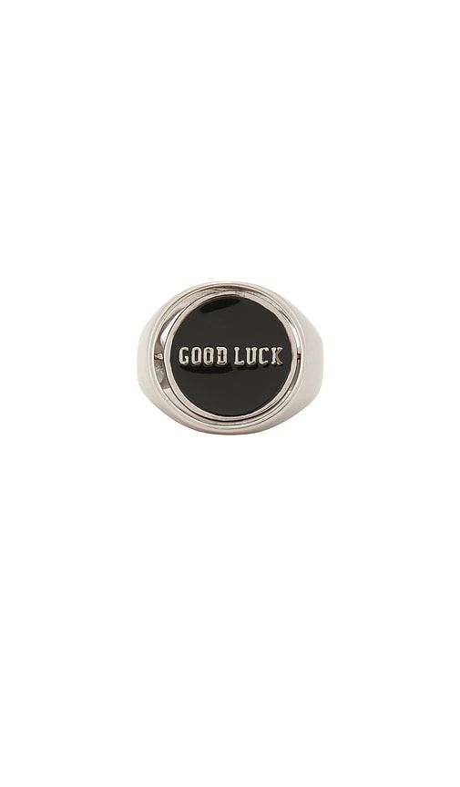 Good Luck Flip Ring in Metallic . - size 7 (also in 8, 9) - HUF - Modalova