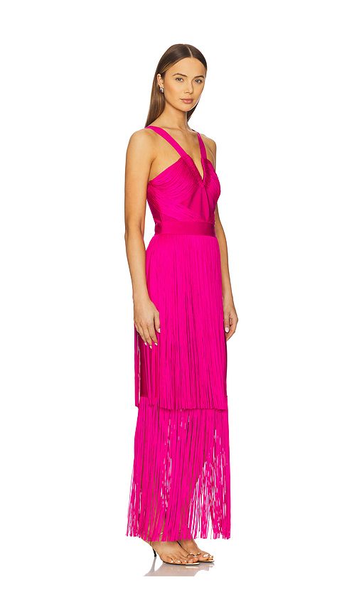 The Margaret Gown in Pink. - size S (also in XS) - Herve Leger - Modalova