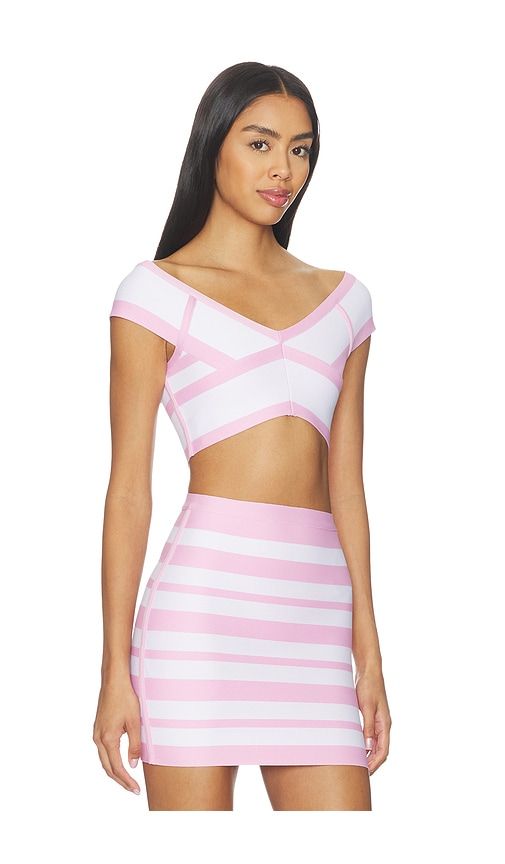The Spotlight Crop Top in . - size M (also in XS) - Herve Leger - Modalova