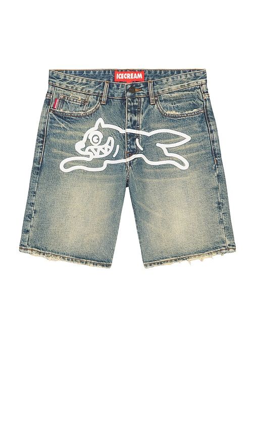 Blueberry Yogurt Jean Short in . Taglia 30. Also in 32, 34, 36 - ICECREAM - Modalova