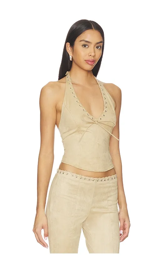 Zephyr Top in Tan. - size M (also in S, XL, XS, XXS) - I.AM.GIA - Modalova
