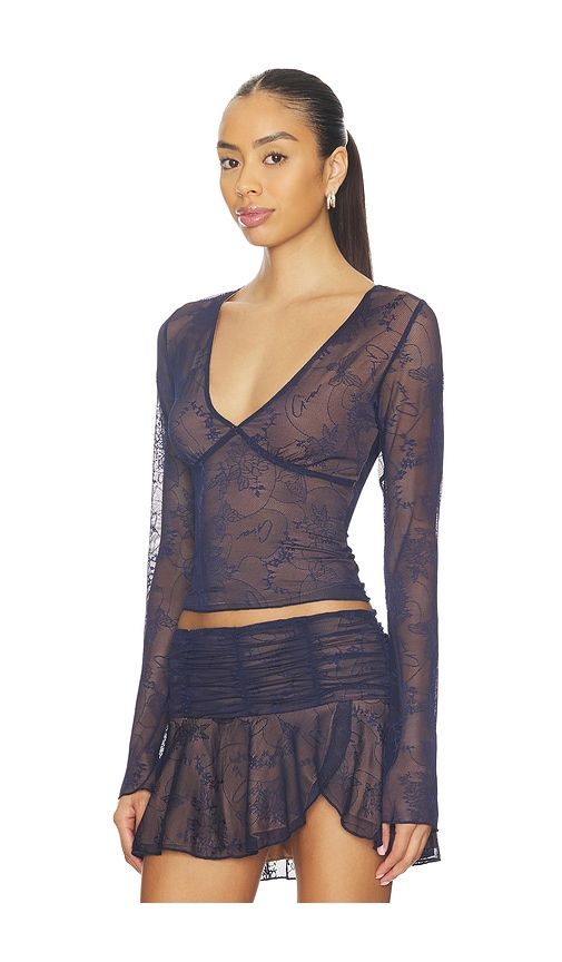 Yvette Top in Navy. - size S (also in XXS, XS, M, L, XL) - I.AM.GIA - Modalova