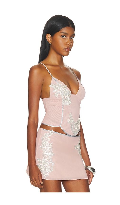 Jiji Applique Cami in Pink. - size L (also in M, S, XL, XS) - I.AM.GIA - Modalova