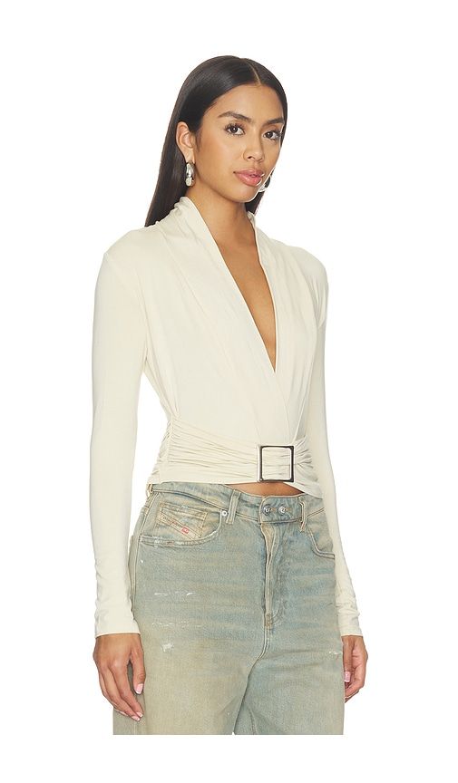 Oryean Top in Beige. - size L (also in M, S, XL, XS, XXS) - I.AM.GIA - Modalova