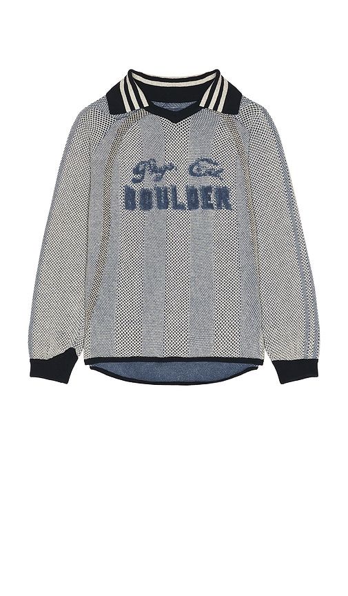 Athletic Stripe Sweater in . Size L. Also in M, S, XL/1X - ISA BOULDER - Modalova