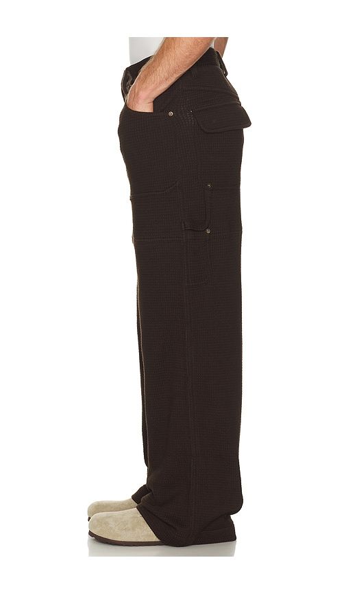 Loop Patch Pants in Chocolate. - size L (also in M, S, XL/1X) - ISA BOULDER - Modalova